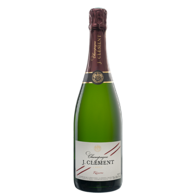Champagne Brut Reserve . J. Clement