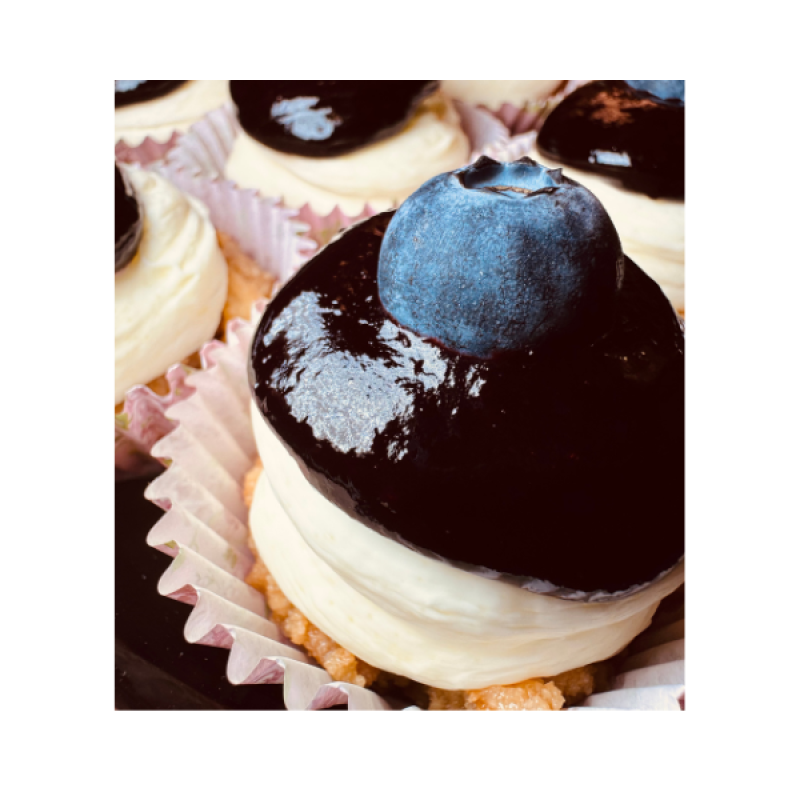 Mini Cheesecake ai mirtilli