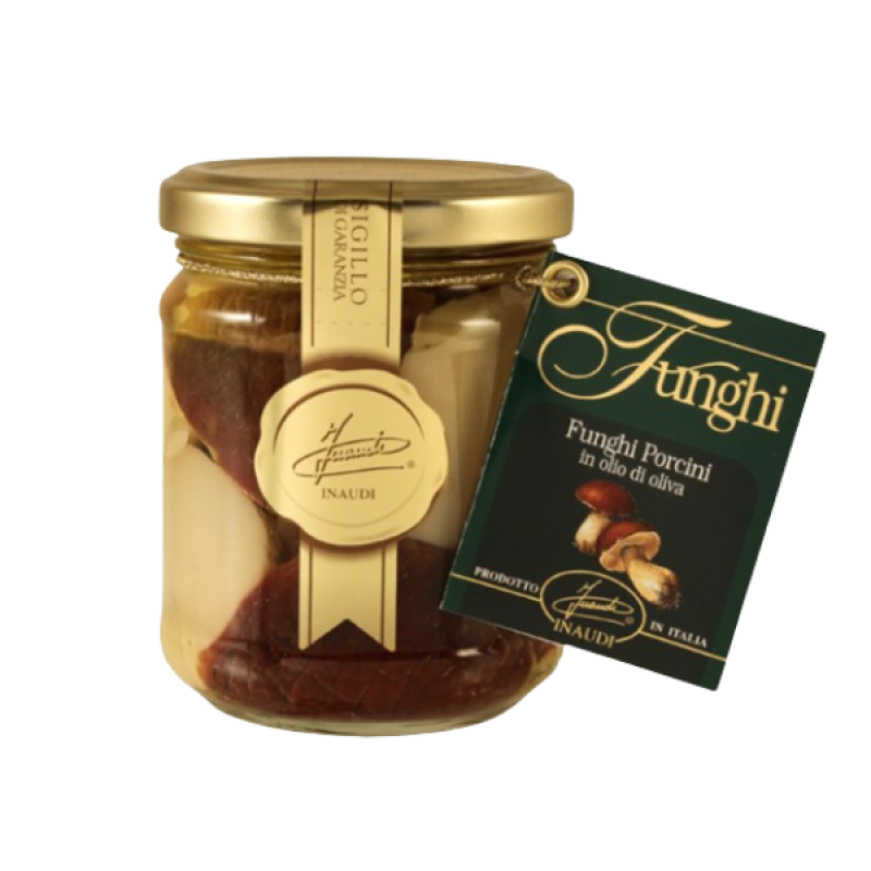 Funghi Porcini Testa Rossa - Inaudi 180grammi